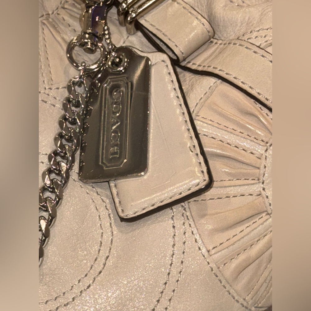 COACH MONOGRAM SHOULDER BAG - Picture 5 of 16